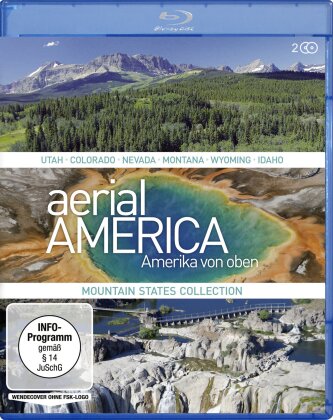 Aerial America - Amerika von oben - Mountain States Collection (Nouvelle Edition, 2 Blu-ray)