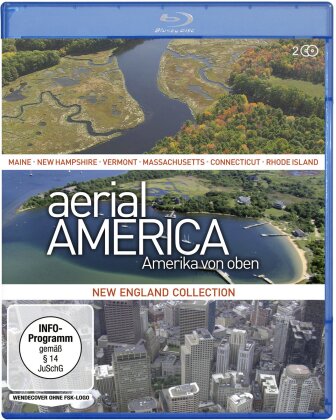 Aerial America - Amerika von oben - New England Collection (Nouvelle Edition, 2 Blu-ray)