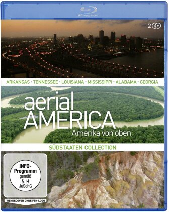 Aerial America - Amerika von oben - Südstaaten Collection (Neuauflage, 2 Blu-rays)
