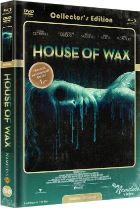 House of Wax (2005) (Cover C, Collector's Edition, Limited Edition, Mediabook, Blu-ray + DVD)