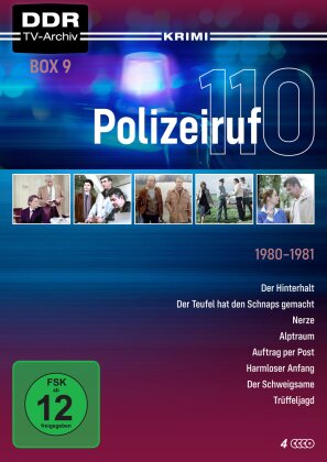 Polizeiruf 110 - Box 9: 1980-1981 (Neuauflage, 4 DVDs)