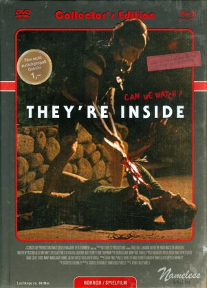 They're Inside (2019) (Cover C, Collector's Edition, Limited Edition, Mediabook, Blu-ray + DVD)