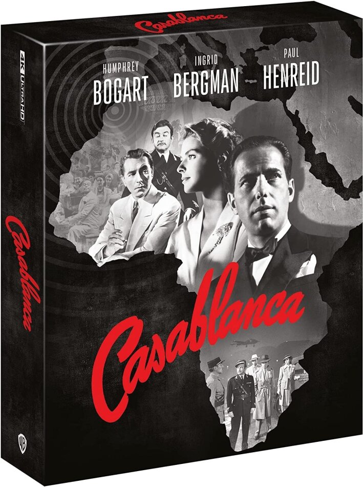 Casablanca (1942) (+ Goodies, Limited Collector's Edition, Steelbook, 4K Ultra HD + Blu-ray)