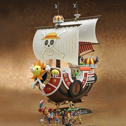 Maquette - One Piece - Thousand Sunny + équipage - New World version