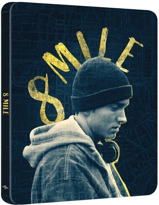 8 Mile (2002) (Edizione 20° Anniversario, Edizione Limitata, Steelbook, 4K Ultra HD + Blu-ray)