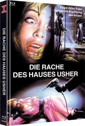 Die Rache des Hauses Usher (1983) (Eurocult Collection, Cover A, Limited Edition, Mediabook, Uncut, Blu-ray + DVD)