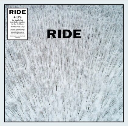Ride - 4 EP's (Wichita UK, Limited Edition, White Vinyl, LP)