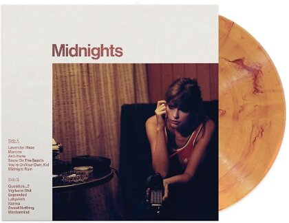 Taylor Swift - Midnights (Limited Edition, Blood Moon Vinyl, LP)