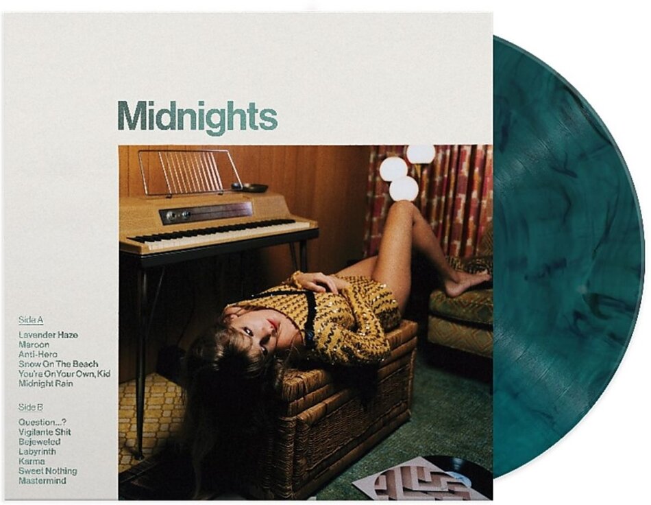 Taylor Swift - Midnights (Limited Edition, Jade Green Vinyl, LP)