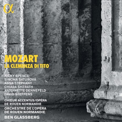 L'Orchestre de l'Opéra de Rouen Normandie, Wolfgang Amadeus Mozart (1756-1791), Ben Glassberg, Simona Saturová, … - La Clemenzia di Tito (2 CDs)
