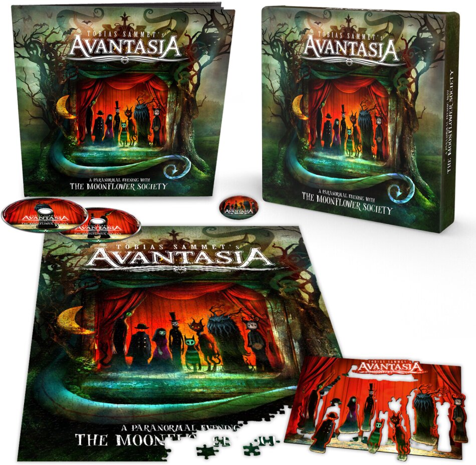 Avantasia - A Paranormal Evening With The Moonflower Society (+ Merchandise, Deluxe Edition, 2 CDs)