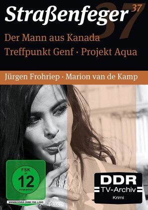 Strassenfeger 37 - Der Mann aus Kanada / Treffpunkt Genf / Projekt Aqua (Neuauflage, 4 DVDs)