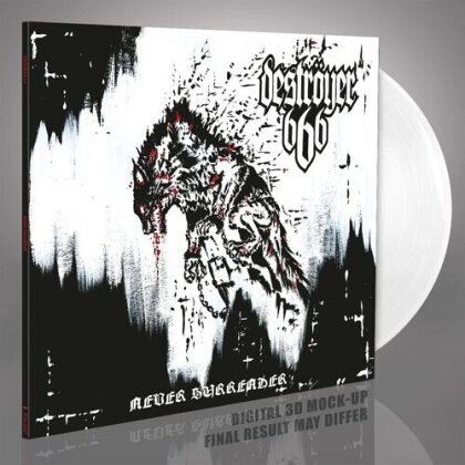 Deströyer 666 - Never Surrender (Limited Edition, White Vinyl, LP)