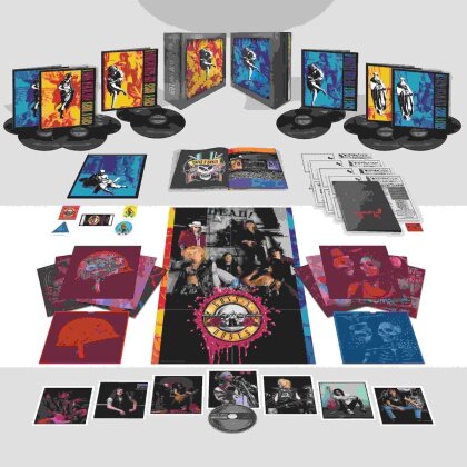 Guns N' Roses - Use Your Illusion (Limited Super Deluxe Edition, Boxset, 12 LP + Blu-ray)