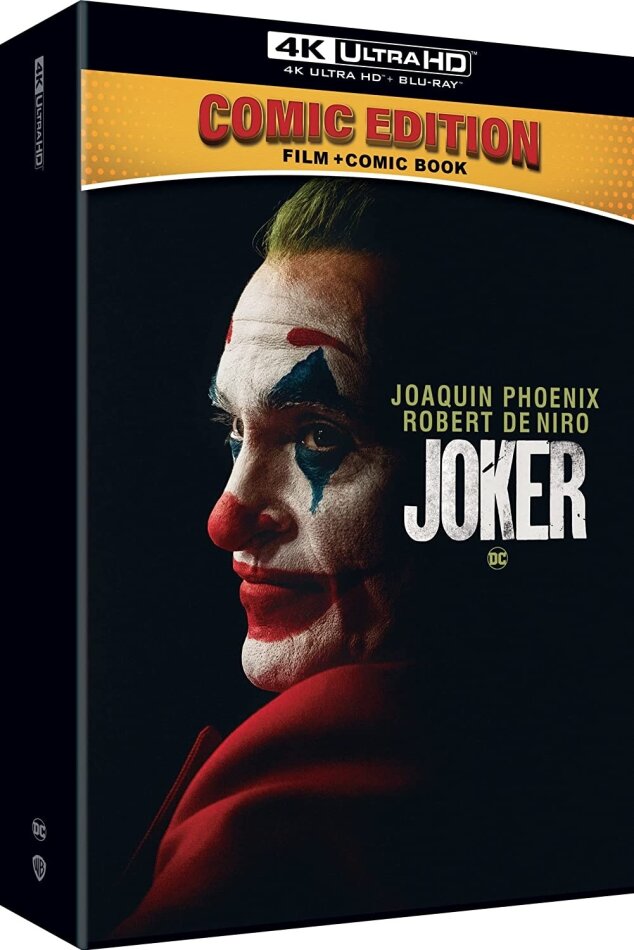 Joker (2019) (Comic Edition, 4K Ultra HD + Blu-ray + Libro)