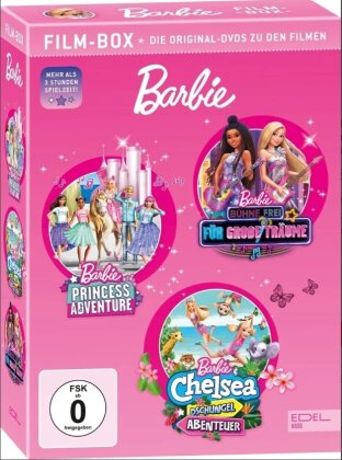 Barbie - Princess Adventure / Bühne frei für grosse Träume / Barbie & Chelsea: Dschungel Abenteuer (3 DVDs)