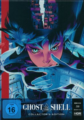 Ghost in the Shell (1995) (Box A, Limited Collector's Edition, 4K Ultra HD + 3 Blu-rays + CD + Buch)