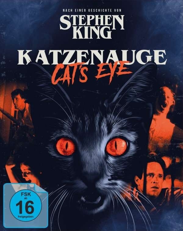 Katzenauge (1985) (Cover A, Édition Limitée, Mediabook, 4K Ultra HD +  Blu-ray) 