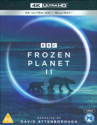 Frozen Planet 2 (2022) (BBC Earth, 2 4K Ultra HDs + 2 Blu-ray)