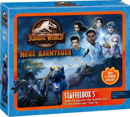 Jurassic World - Neue Abenteuer - Jurassic World - Staffelbox 5 (3 CDs)