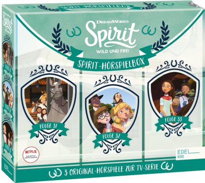Spirit (Kids) - Spirit Hörspiel-Box - Folge 31-33 (3 CDs)