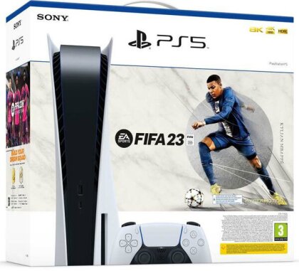 Sony PlayStation 5 Console Bundle + FIFA 23 [Voucher]