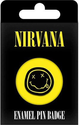 Nirvana: Pyramid - Smiley (Enamel Pin Badge / Spilla Smaltata)