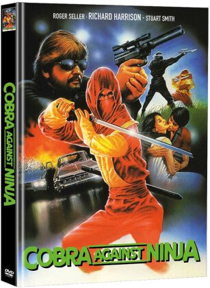 Cobra Against Ninja (1987) (Cover B, Limited Edition, Mediabook, 2 DVDs)