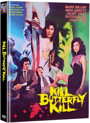 Kill Butterfly Kill (1987) (Cover B, Édition Limitée, Mediabook, 2 DVD)