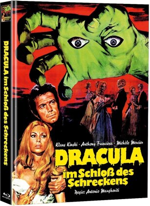 Dracula im Schloss des Schreckens (1971) (Cover C, Edizione Limitata, Mediabook, Blu-ray + DVD)
