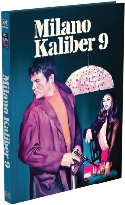 Milano Kaliber 9 (1972) (Cover B, Édition Limitée, Mediabook, Blu-ray + DVD)