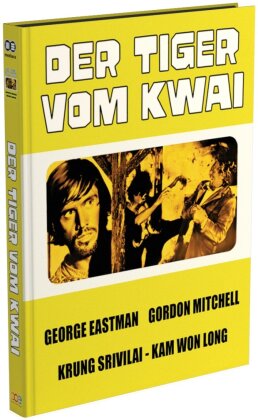 Der Tiger vom Kwai (1976) (Cover A, Edizione Limitata, Mediabook, Blu-ray + DVD)