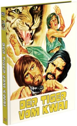 Der Tiger vom Kwai (1976) (Cover B, Limited Edition, Mediabook, Blu-ray + DVD)