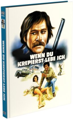 Wenn du krepierst - lebe ich (1977) (Cover C, Limited Edition, Mediabook, Blu-ray + DVD)