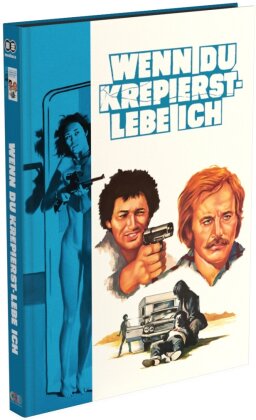 Wenn du krepierst - lebe ich (1977) (Cover D, Édition Limitée, Mediabook, Blu-ray + DVD)
