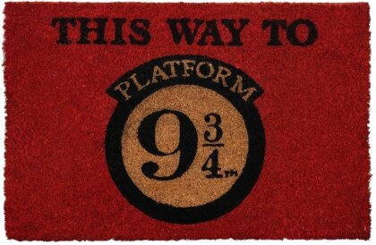 Harry Potter: This Way To Platform 9 3/4 - Door Mat