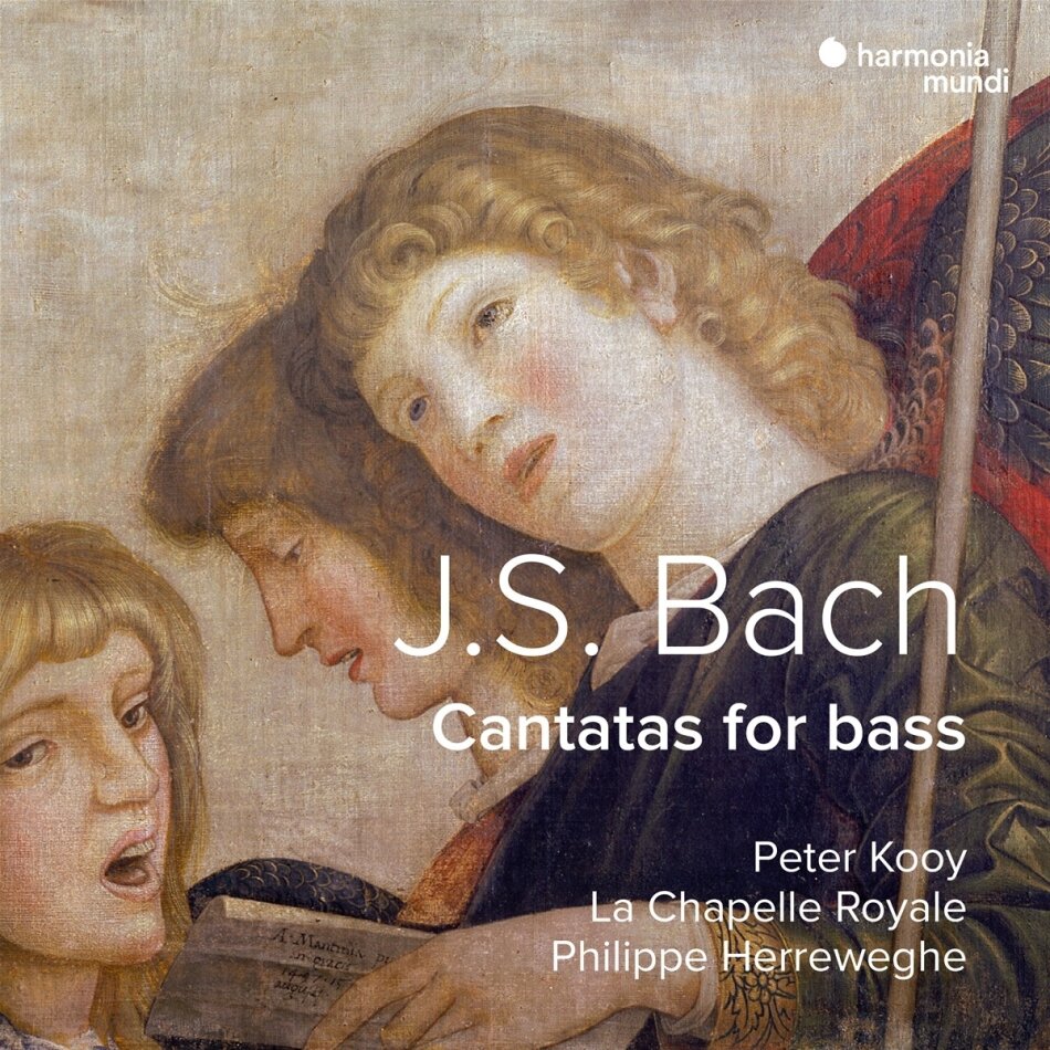 Peter Kooy, Philippe Herreweghe, La Chapelle Royale & Johann Sebastian Bach (1685-1750) - Cantatas For Bass (2022 Reissue, Harmonia Mundi)