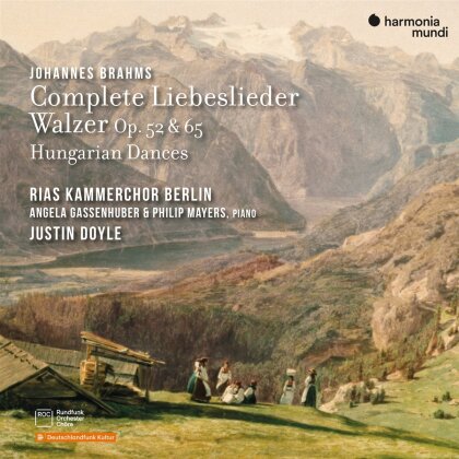 Justin Doyle, RIAS Kammerchor Berlin, Johannes Brahms (1833-1897), Angela Gassenhuber & Philip Mayers - Complete Liebeslieder/Walzer Op.52 6 65