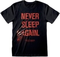 Nightmare On Elm Street - Nightmare On Elm Street - Never Sleep Again T Shirt (Small)