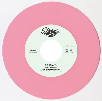 Slowly - I Like It Feat. Jasmine Kara / Dub (2022 Reissue, Limited Edition, Remastered, Pink Vinyl, 7" Single)