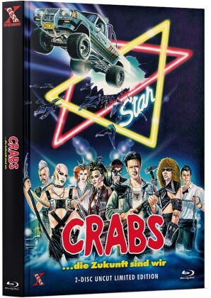 Crabs - ...die Zukunft sind wir (1986) (Cover A, Limited Edition, Mediabook, Uncut, Blu-ray + DVD)