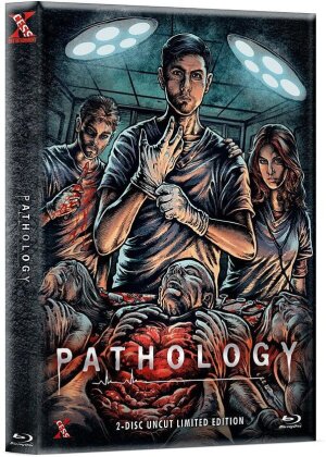 Pathology - Jeder hat ein Geheimnis (2008) (Wattiert, Edizione Limitata, Mediabook, Uncut, Blu-ray + DVD)