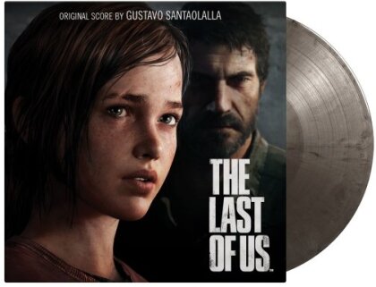 Gustavo Santaolalla - The Last Of Us - OST (2022 Reissue, Music On Vinyl, Limited To 1500 Copies, Silver & Black Marbled Vinyl, 2 LPs)