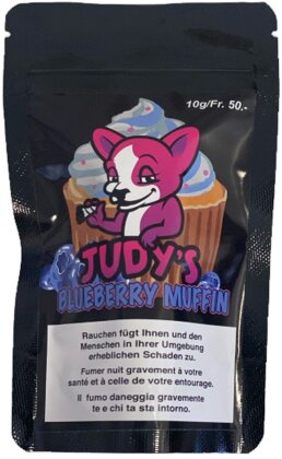 Judy's Blueberry Muffin (10g) - Indoor (THC: <1%)