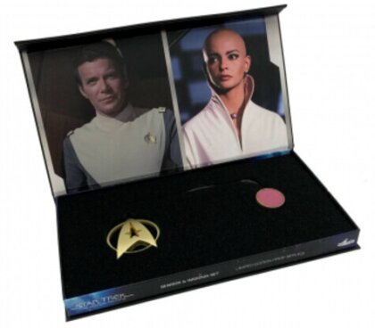 Star Trek - Ilia Sensor And Command Insignia Set