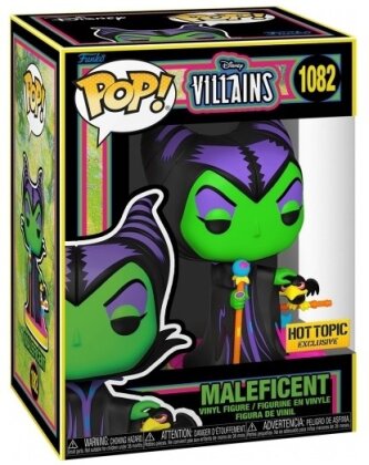 Malefique Blacklight - La Belle au bois dormant (1082) - POP Disney - Exclusive - 9 cm