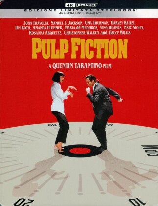 Pulp Fiction (1994) (Steelbook, 4K Ultra HD + Blu-ray)