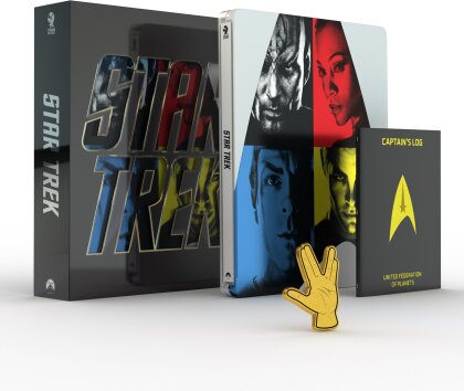 Star Trek 11 (2009) (Titans of Cult, Steelbook, 4K Ultra HD + Blu-ray)