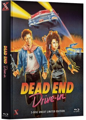 Dead End Drive-In (1986) (Cover C, Edizione Limitata, Mediabook, Uncut, Blu-ray + DVD)