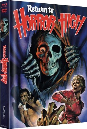 Return to Horror High (1987) (Cover B, Limited Edition, Mediabook, Blu-ray + DVD)